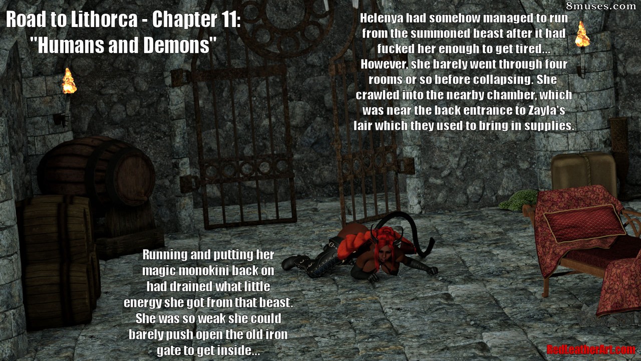 Route pour Lithorca - Chapitre 11 - Humains et démons - Page 1