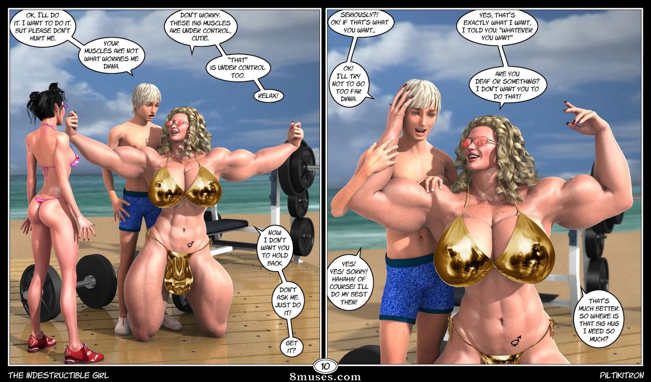 Piltikitron Comics - The Indestructible Girl - Page 11