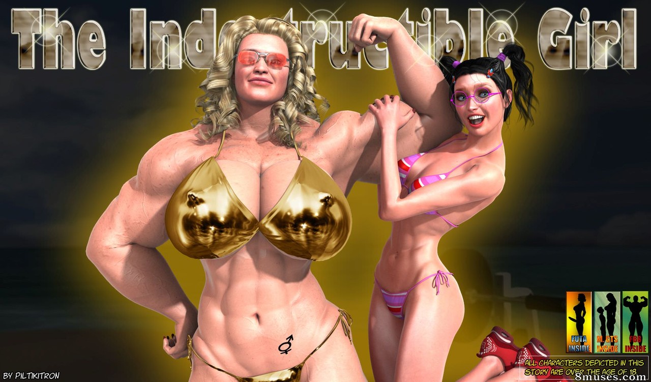 Piltikitron Comics - The Indestructible Girl - Page 1