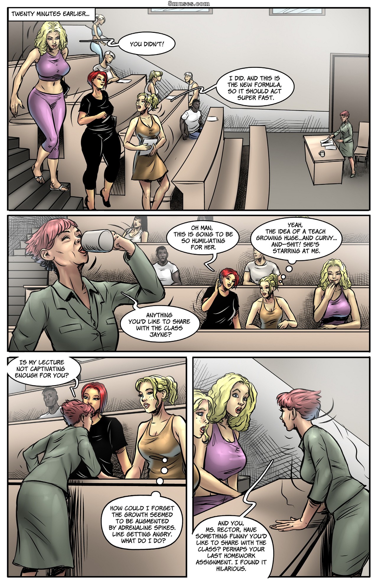 Peak Shift - Biggest Woman on Campus - Issue 4 - Page 5