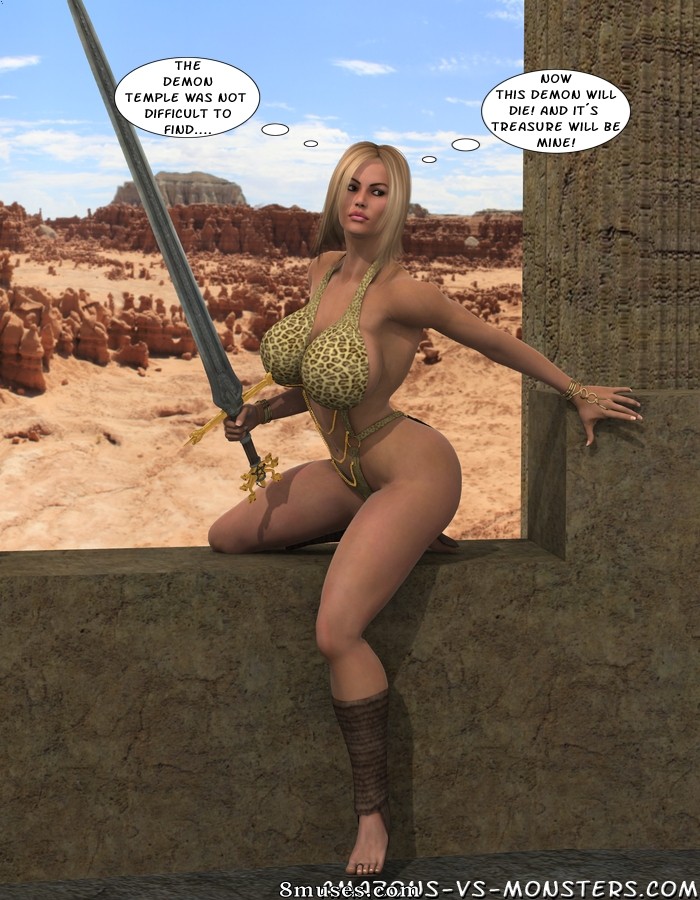 Amazons and Monsters Comics - Martelo demoníaco - Página 2
