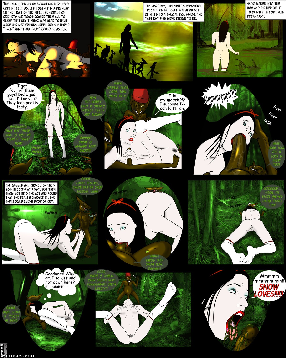 Everfire Comics - Snow White and the 7 GOBLINS - Page 4