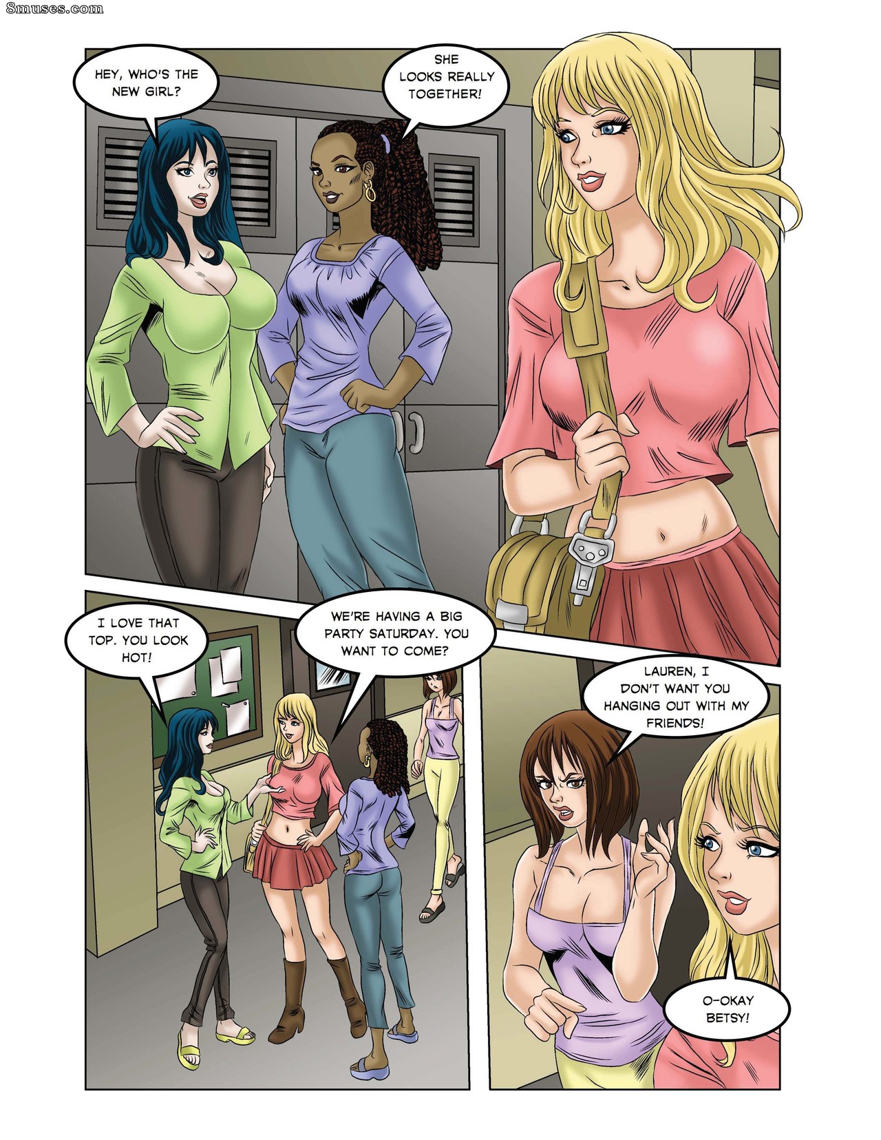 DreamTales Comics - Colégio confidencial - Página 18