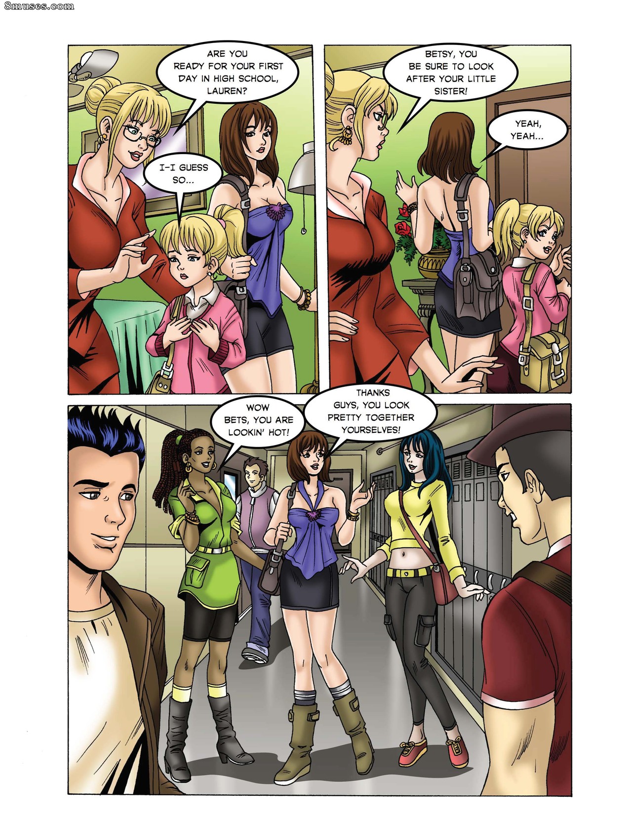 DreamTales Comics - Colégio confidencial - Página 4
