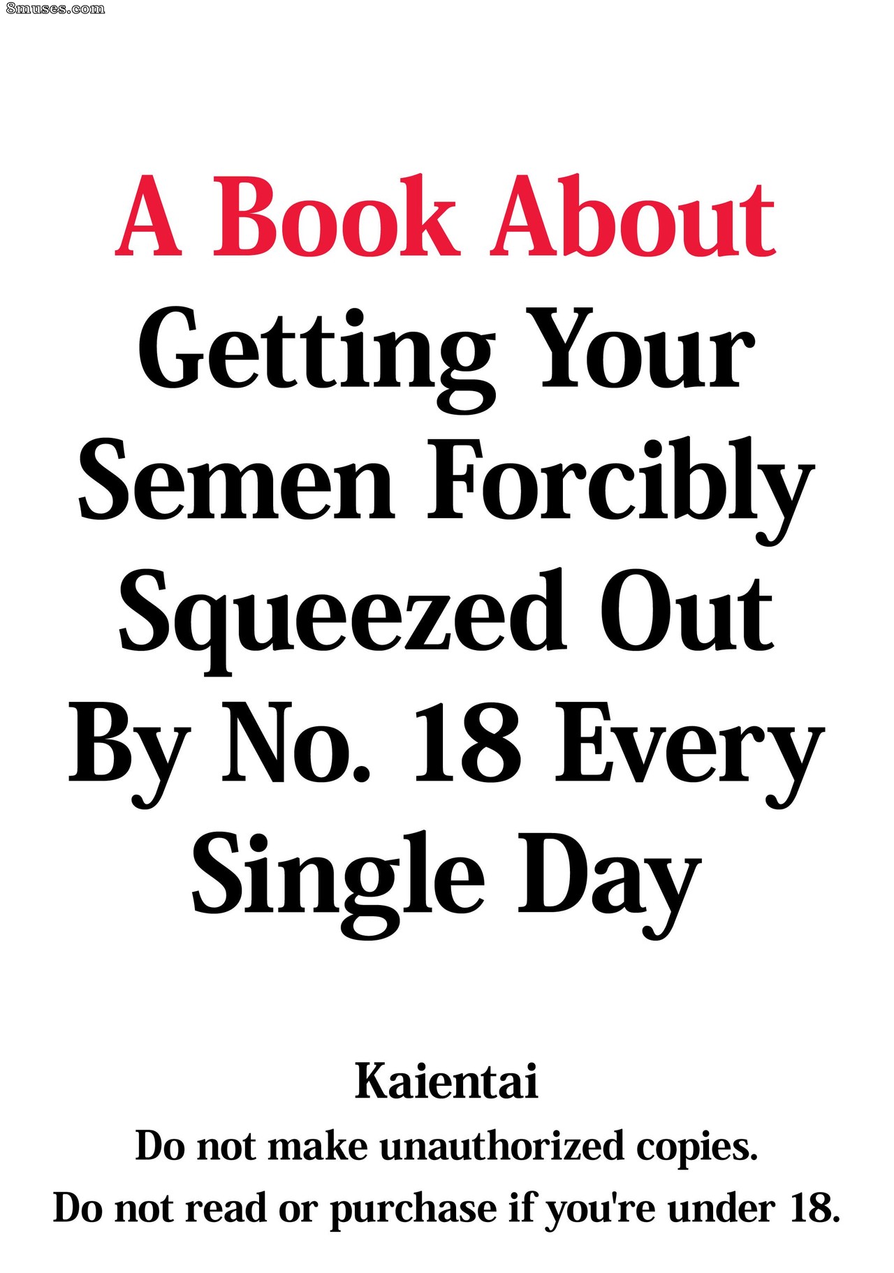 Shuten Douji - A Book About Getting Your Semen Forcibly Squeezed Out By No. 18 Every Single Day - Page 34