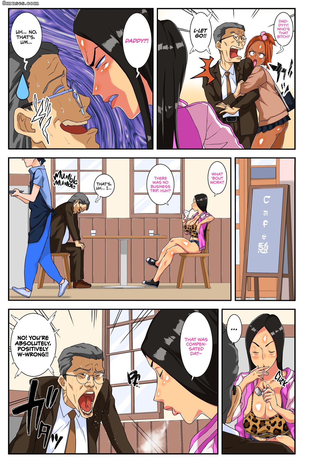 Homem-moscrito - Yabai yo!! Bakunyuu Yankee Musume Ricchan! - Oh Deus! Minha filha delinquente Ricchan tem seios enormes! - Página 5