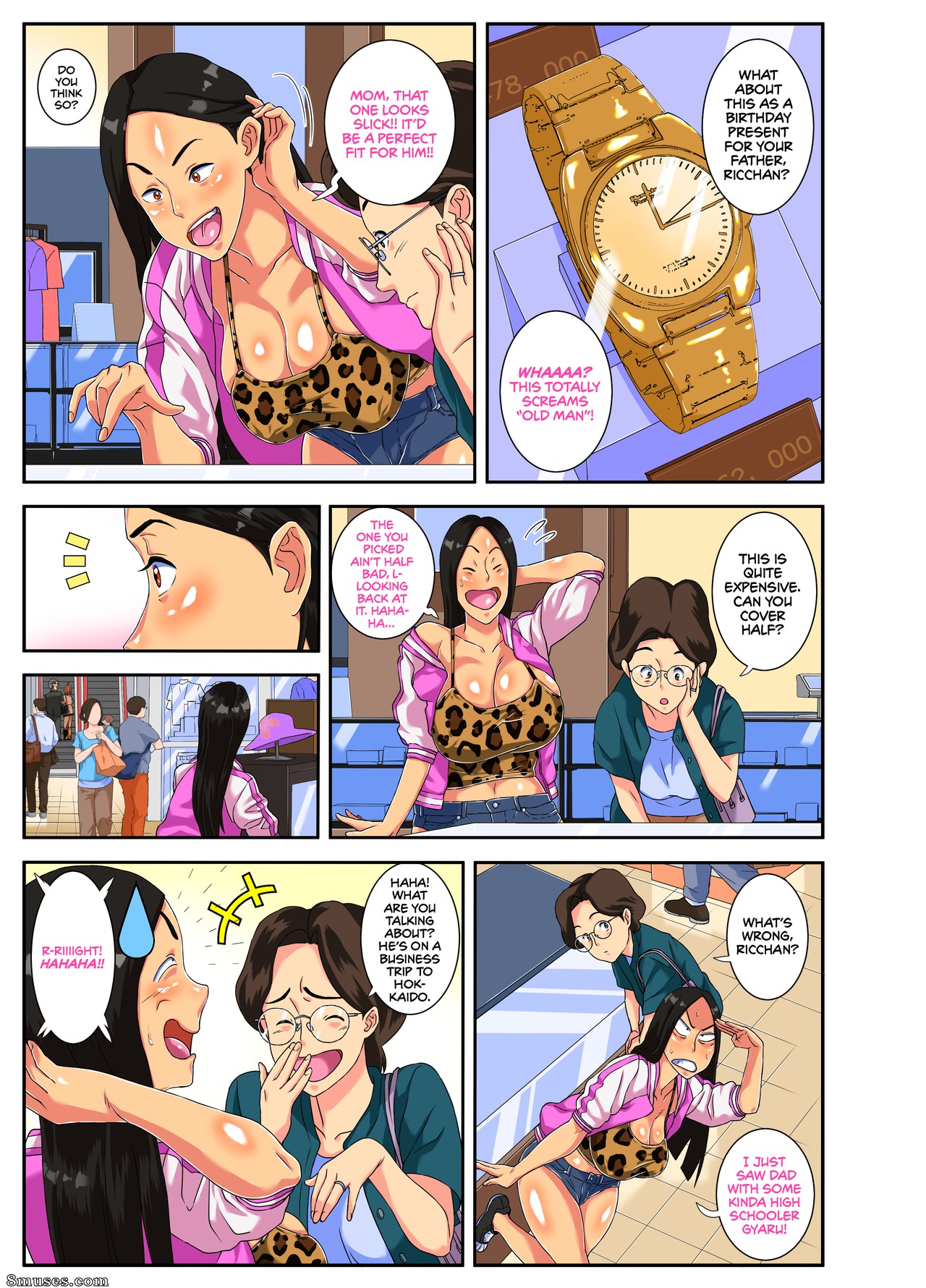 Mosquito Man - Yabai yo!! Bakunyuu Yankee Musume Ricchan! - Oh God! My Delinquent Daughter Ricchan Has Huge Tits! - Page 3