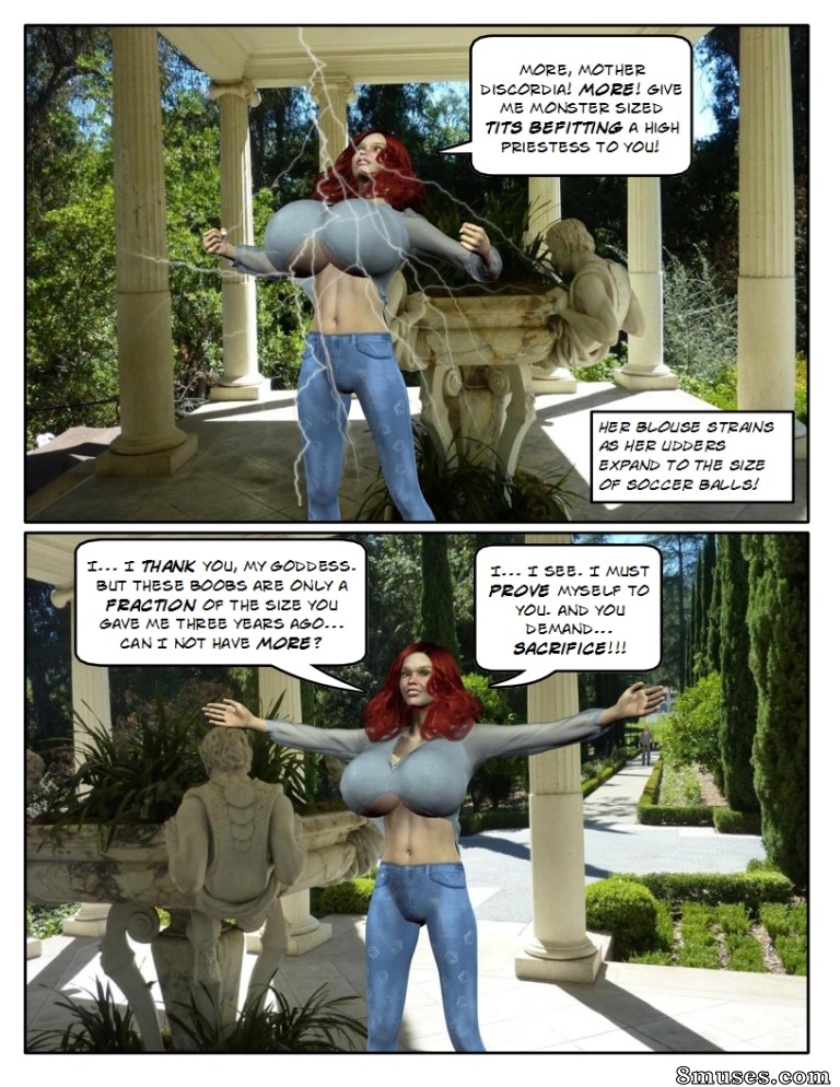 Strong and Stacked - Priestess of Discordia - Page 5