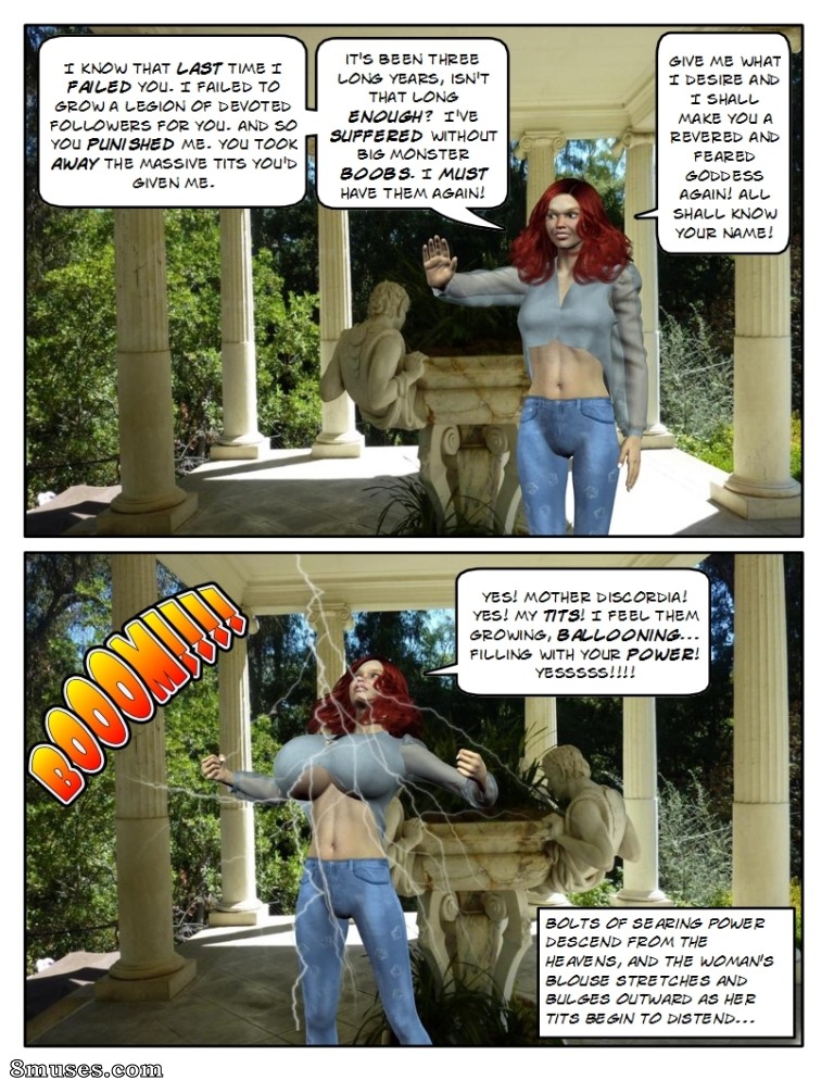 Strong and Stacked - Priestess of Discordia - Page 4