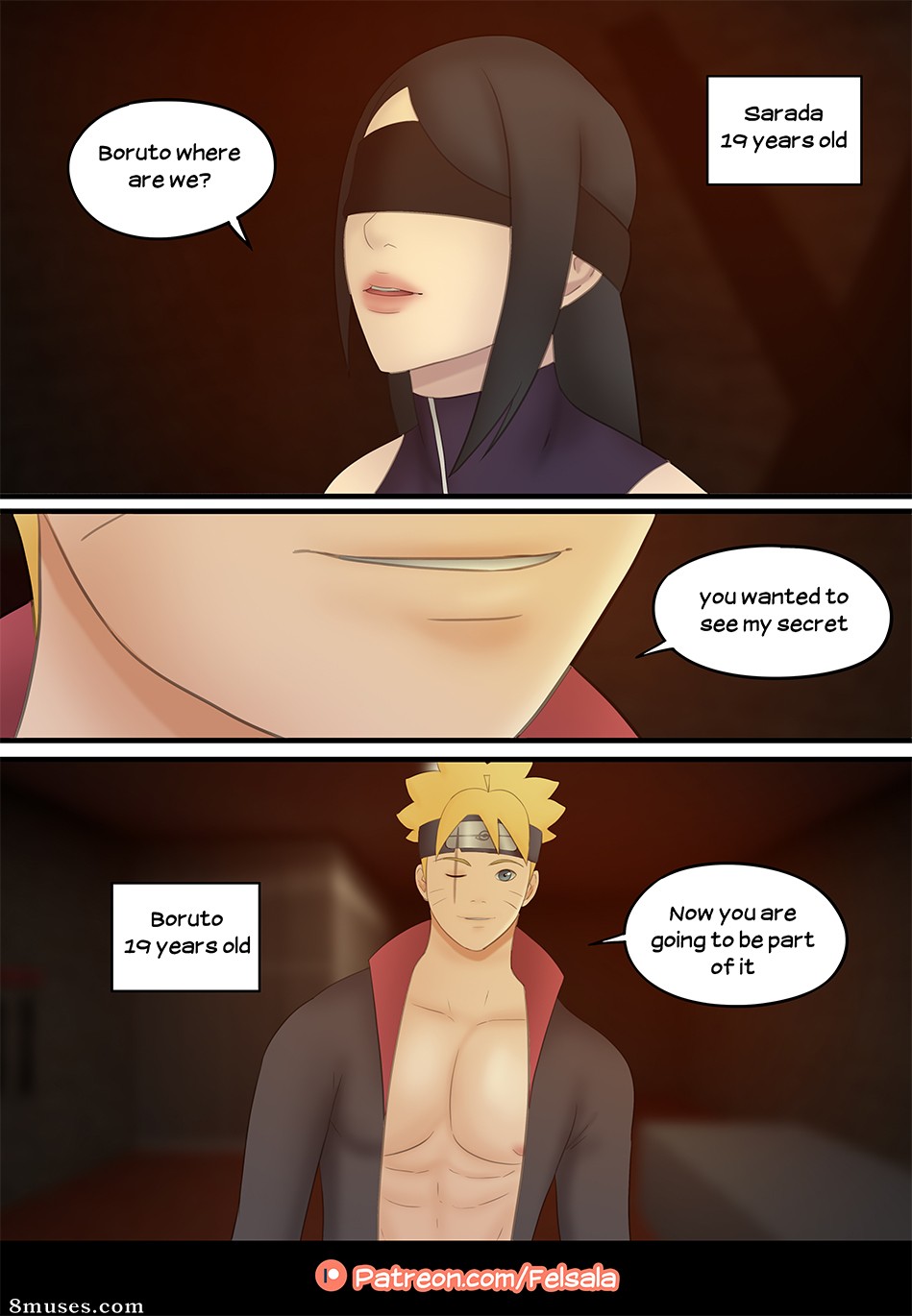 Felsala Comics - Secreto de Boruto - Página 2