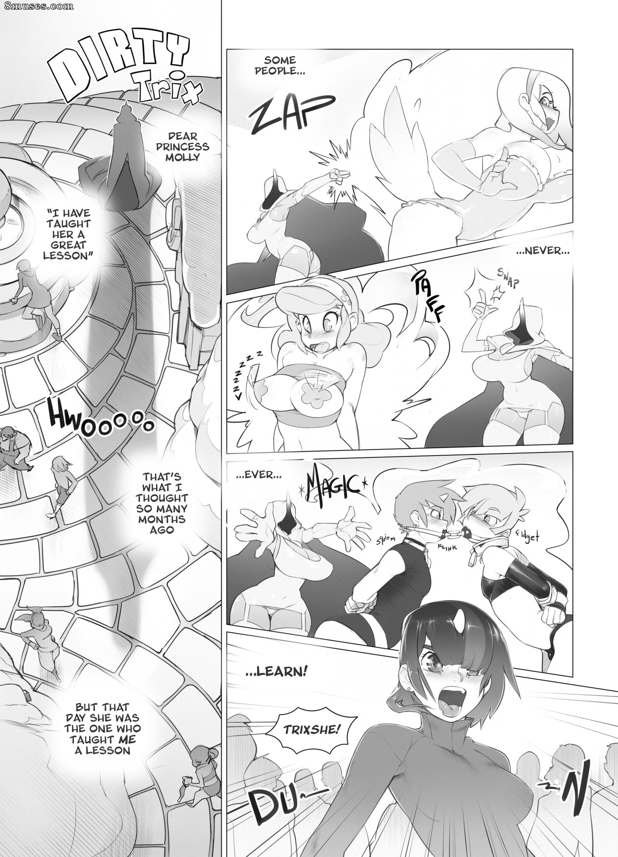 PrismGirls Comics - Truques sujos - Página 1