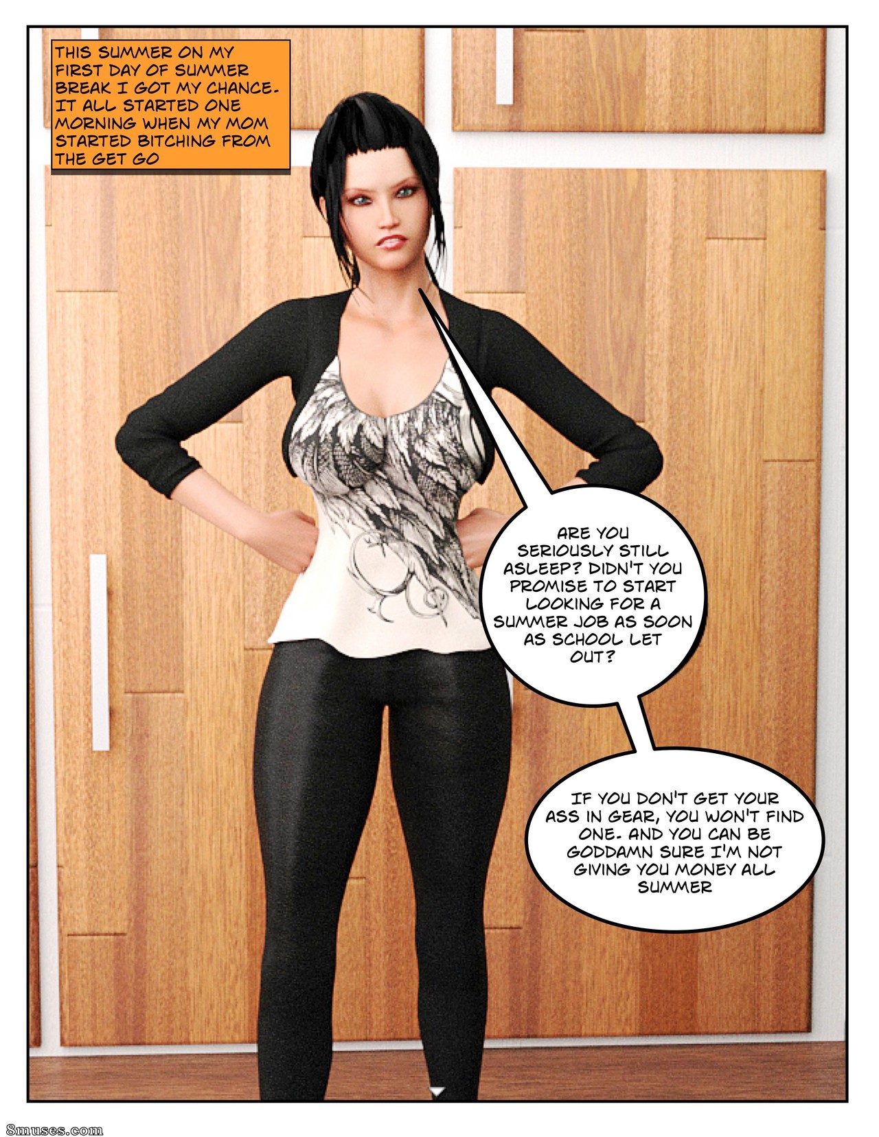 Icstor Comics - História de incesto - Parte 2- Mãe - Página 3