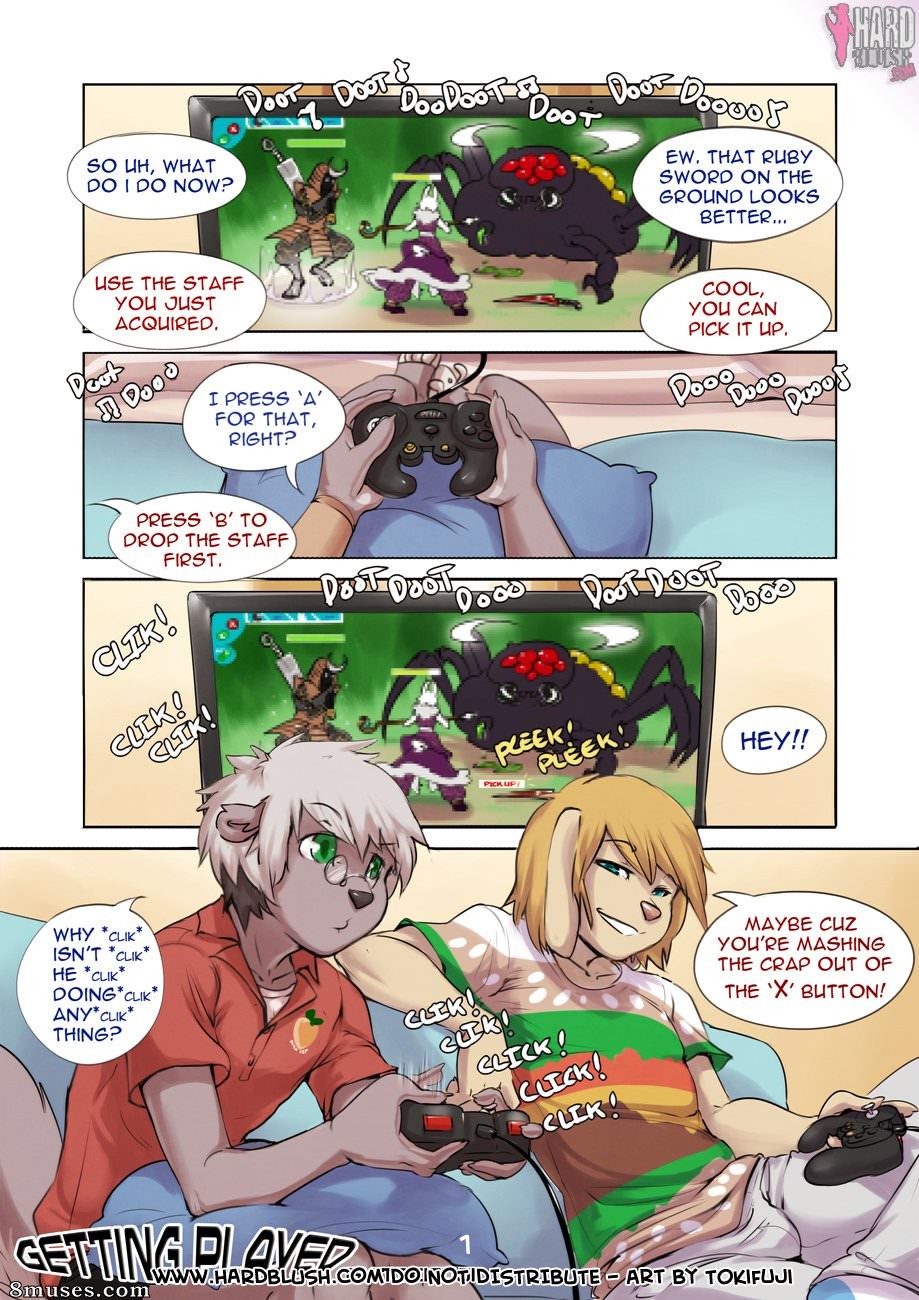 Hardblush Comics - Obtendo jogador - Página 1
