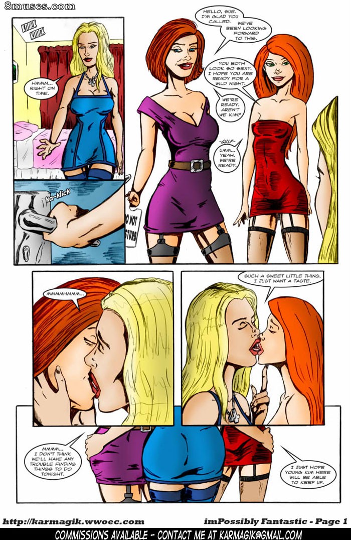 Karmagik Comics - Fantástico Impossivelmente - Cores - Página 1