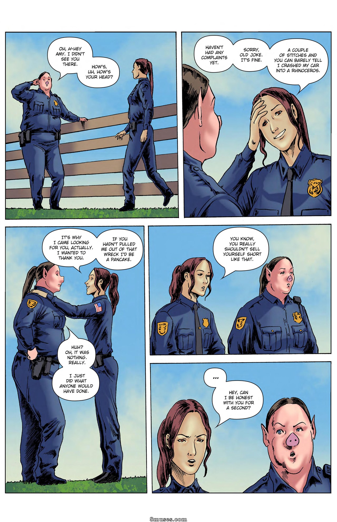 In the Swine of Duty - Issue 7 - Page 7