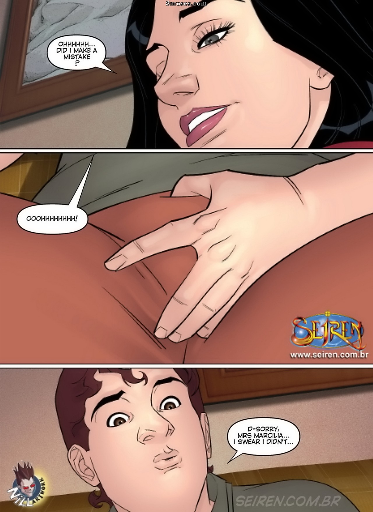 Seiren.com.br Comics - Mano en el fuego - Página 12