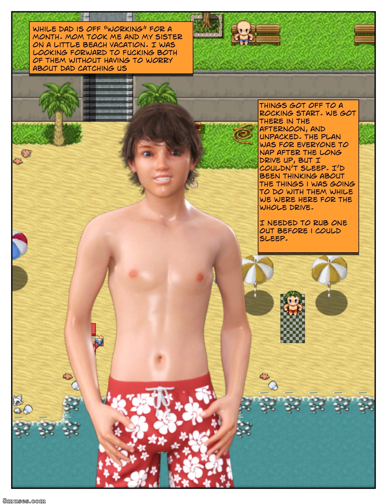 Icstor Comics - Historia incestuosa - Parte 3- Vacaciones de verano - Página 2