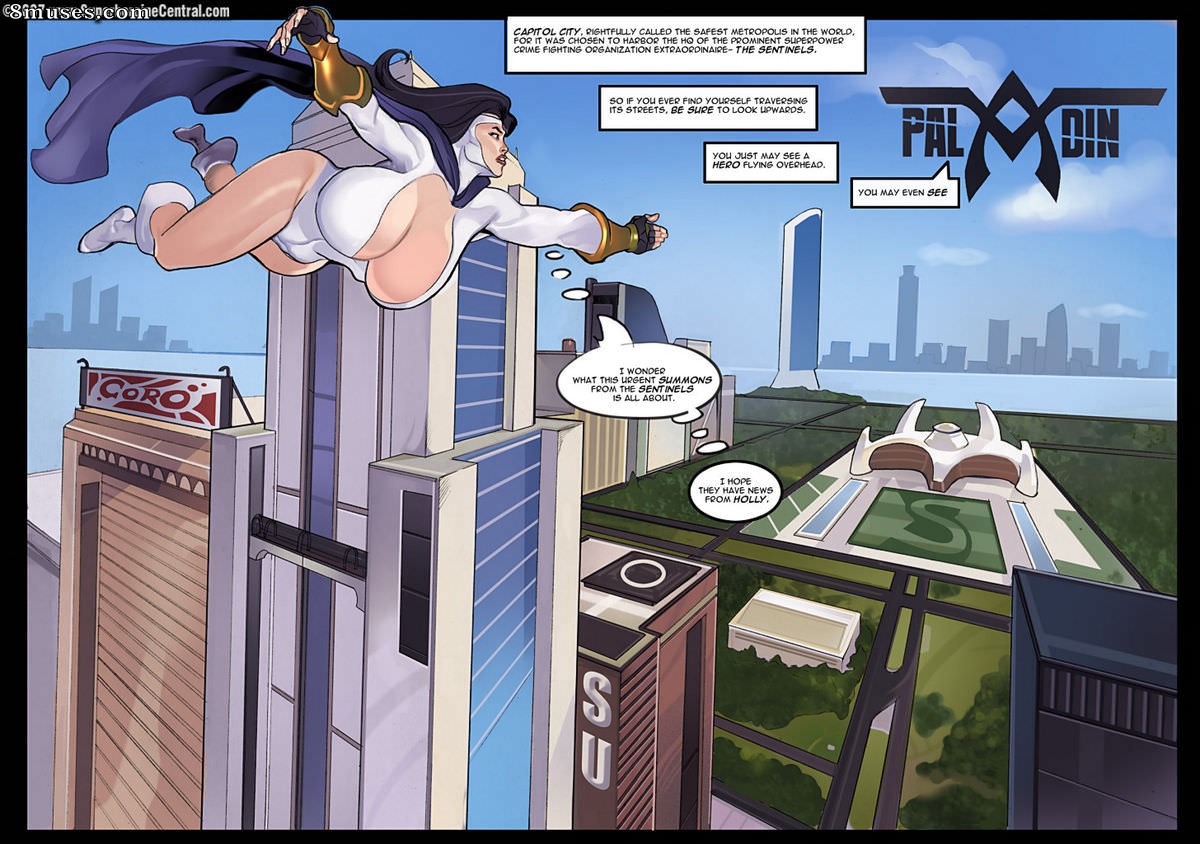 Superheroine Central Comics - Paladin et star hollywoodienne - Édition Windryder - Page 26