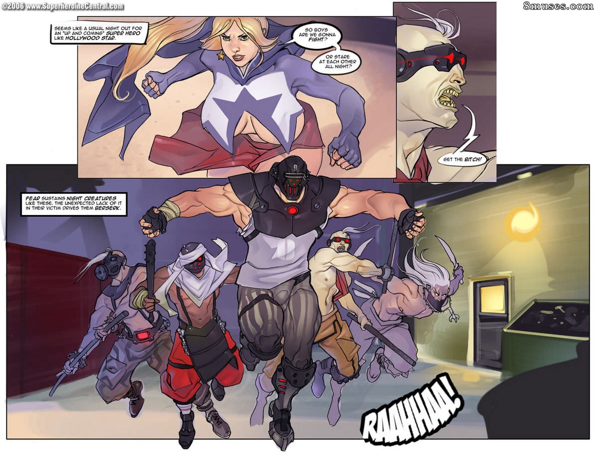 Superheroine Central Comics - Paladin and Hollywood Star - Issue Windryder Edition - Page 7