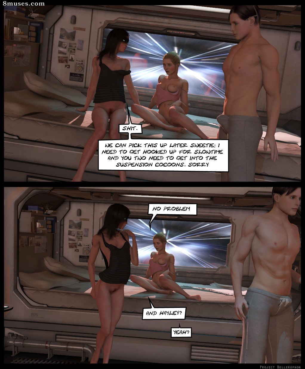 Project Bellerophon Comics - 17-Space Tits Ding-Dong Rub-A-Dub - Page 63