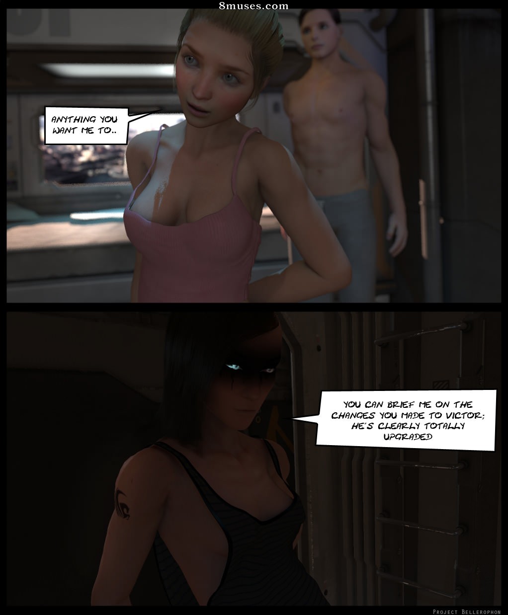 Project Bellerophon Comics - 17-Space Tits Ding-Dong Rub-A-Dub - Page 14
