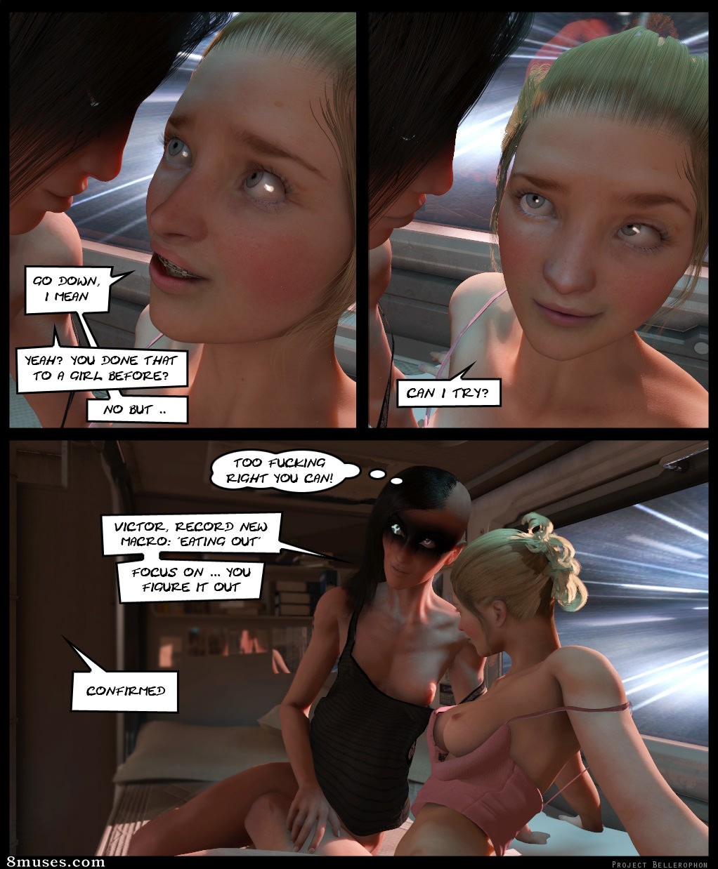 Project Bellerophon Comics - 17-Space Tits Ding-Dong Rub-A-Dub - Page 61