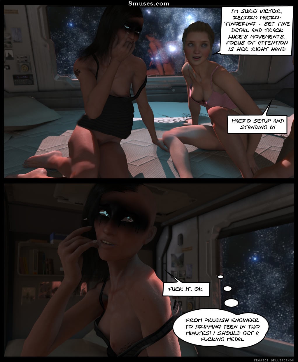 Project Bellerophon Comics - 17-Space Tits Ding-Dong Rub-A-Dub - Page 25
