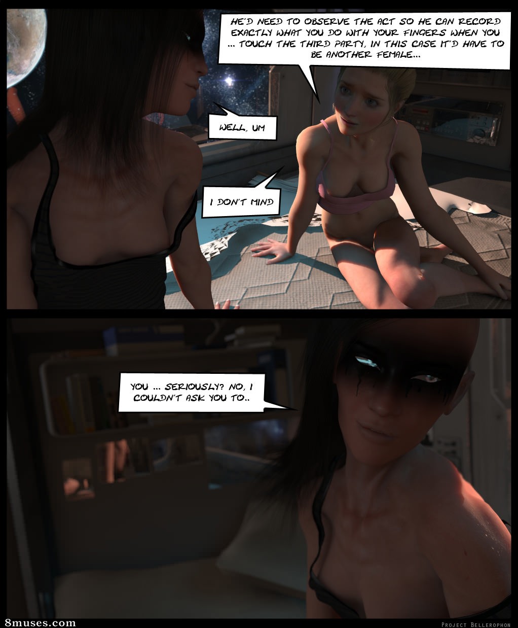 Project Bellerophon Comics - 17-Space Tits Ding-Dong Rub-A-Dub - Page 21