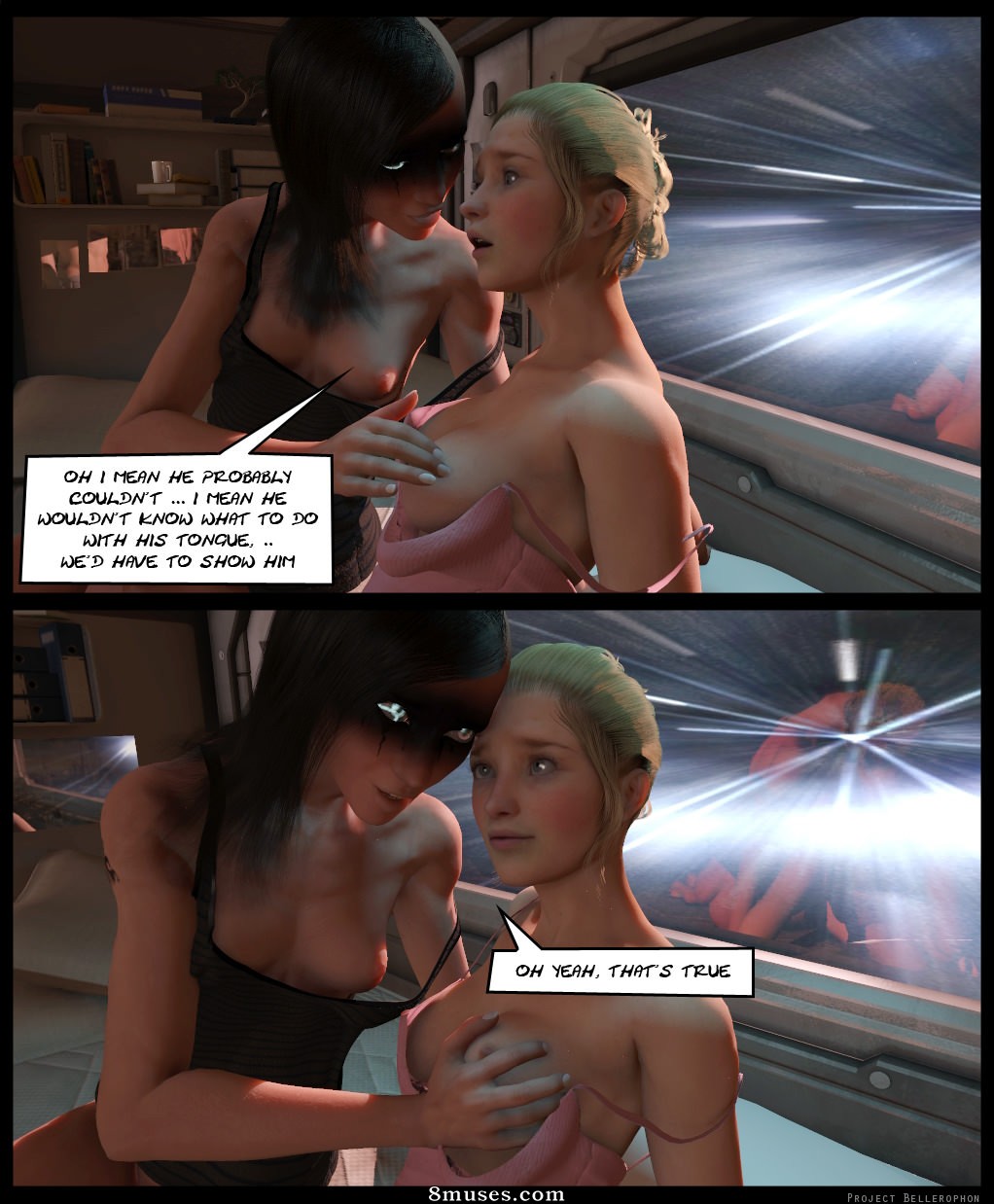 Project Bellerophon Comics - 17-Space Tits Ding-Dong Rub-A-Dub - Page 58
