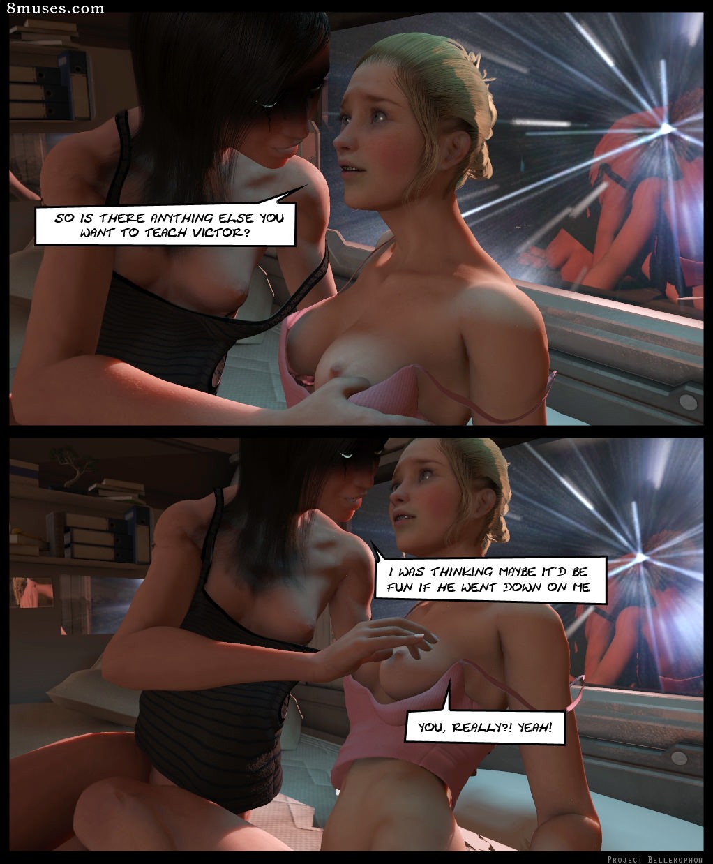 Project Bellerophon Comics - 17-Space Tits Ding-Dong Rub-A-Dub - Page 57