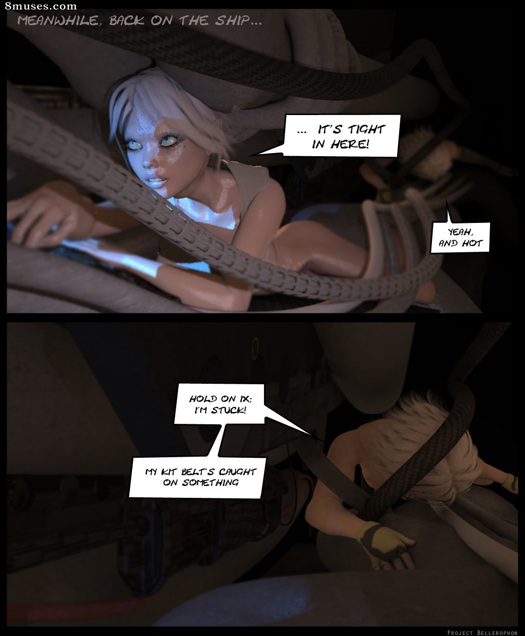Project Bellerophon Comics - 17-Space Tits Ding-Dong Rub-A-Dub - Page 27