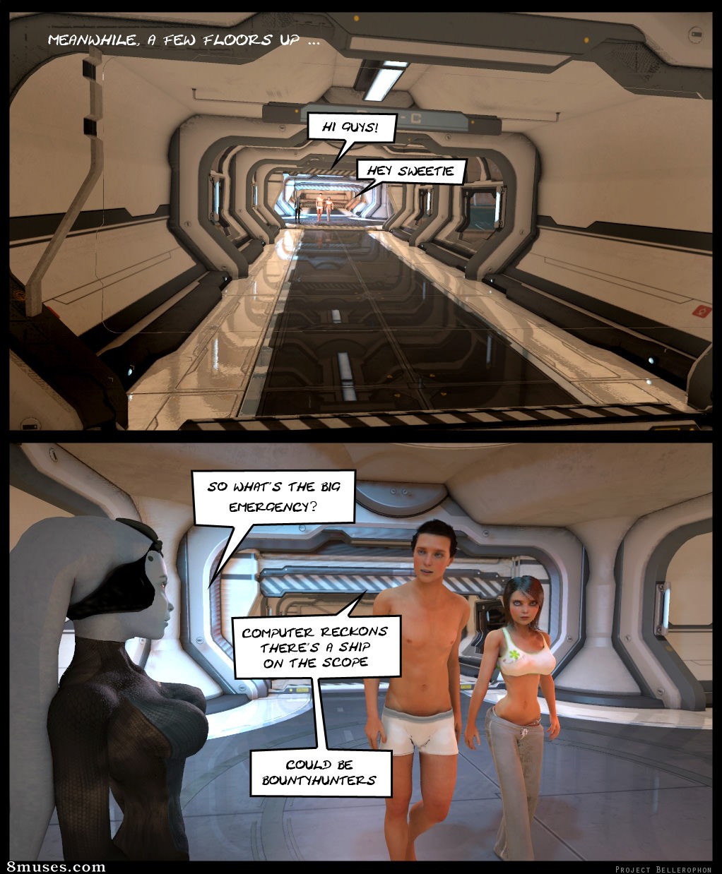 Project Bellerophon Comics - 17-Space Tits Ding-Dong Rub-A-Dub - Page 44