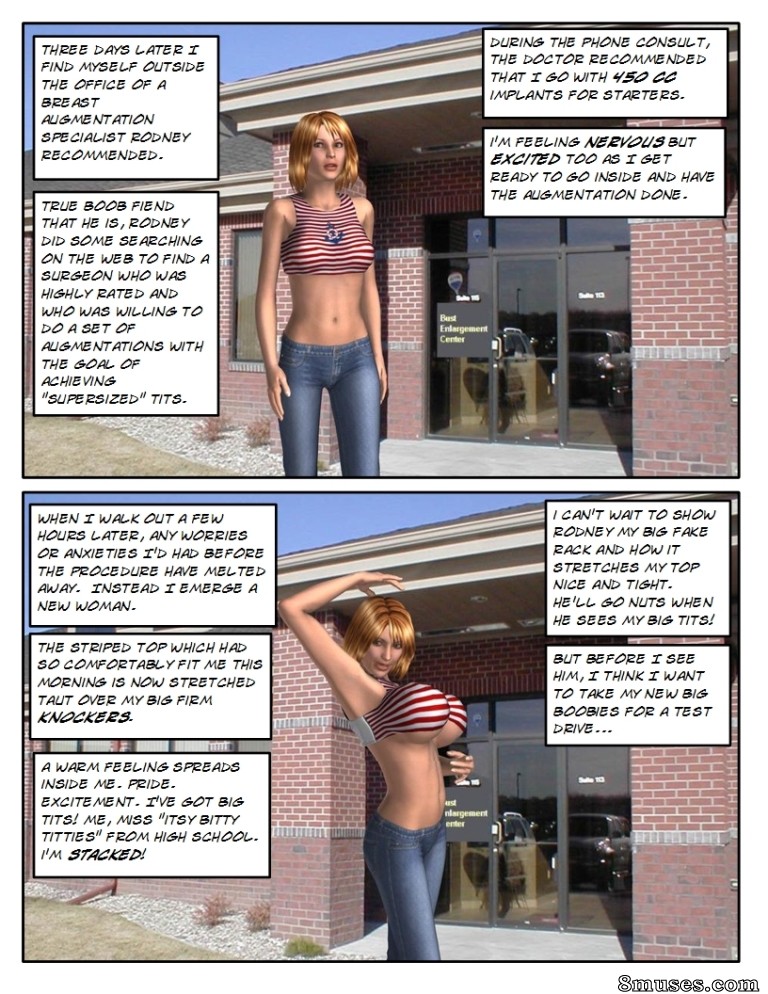 Strong and Stacked - Quest For 10,000 CC Breast Implants - Page 14