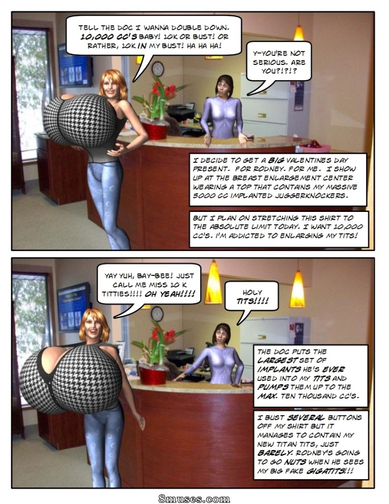 Strong and Stacked - Quest For 10,000 CC Breast Implants - Page 56