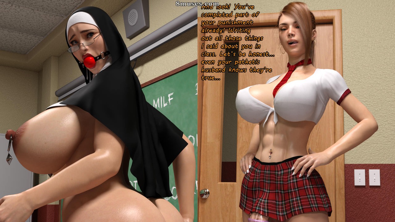 Serge3DX - Nun and schoolgirl - Page 3
