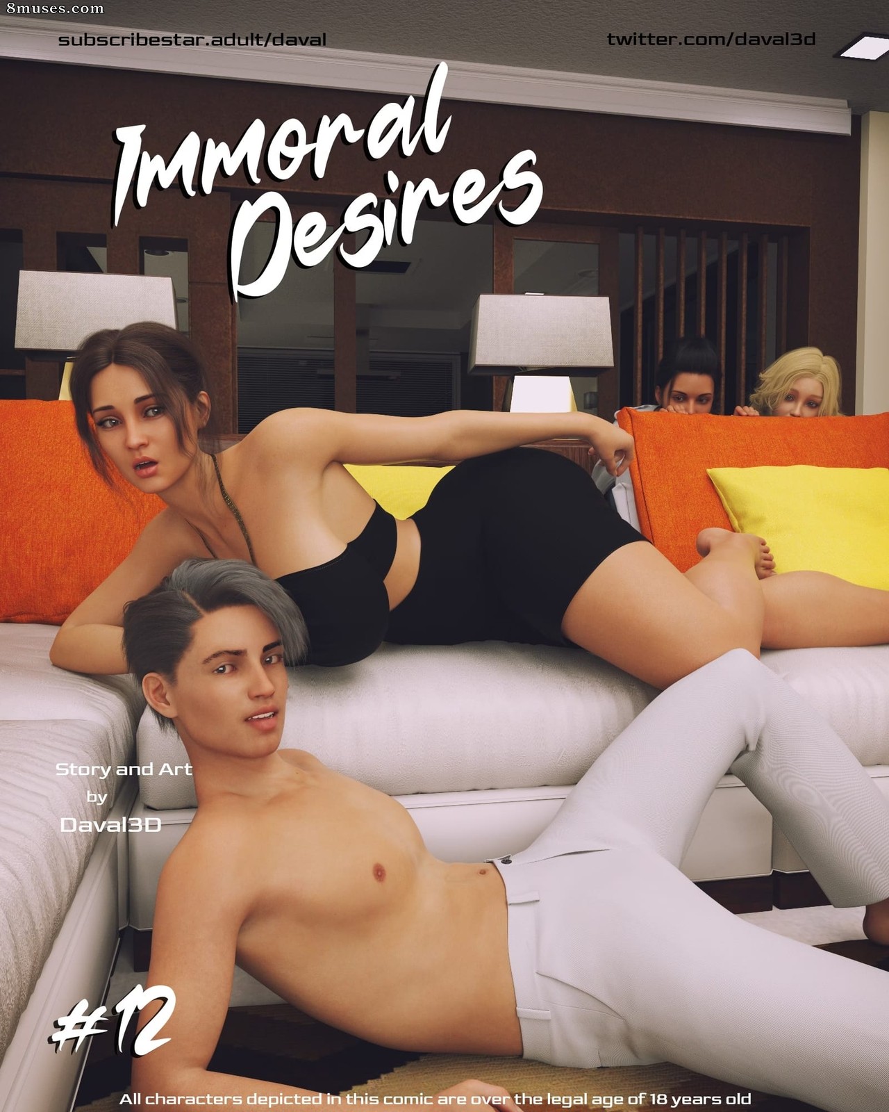 Immoral Desires - Issue 12 - Page 1