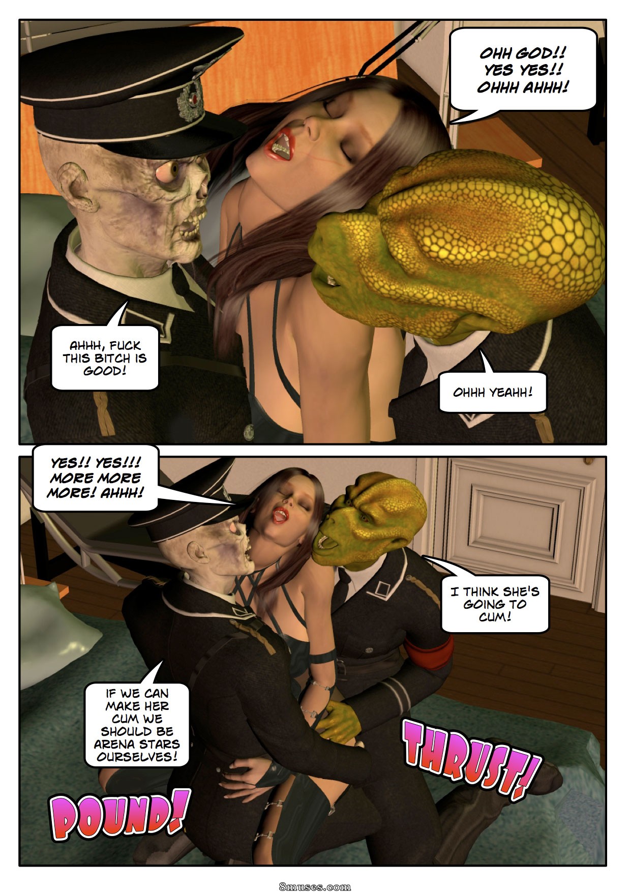 TabooStudios.com - Gonzo Comics - Matadora - Zona de guerra - Página 284