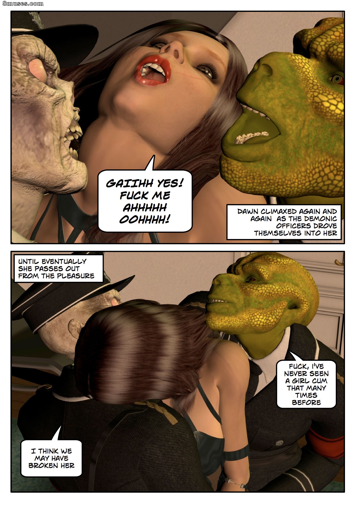 TabooStudios.com - Gonzo Comics - Matadora - Zona de guerra - Página 286
