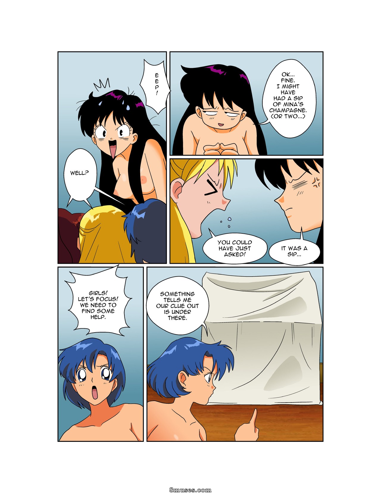 Jitensha Comics - Sailor Moon - The Bachelorette Party - Page 13