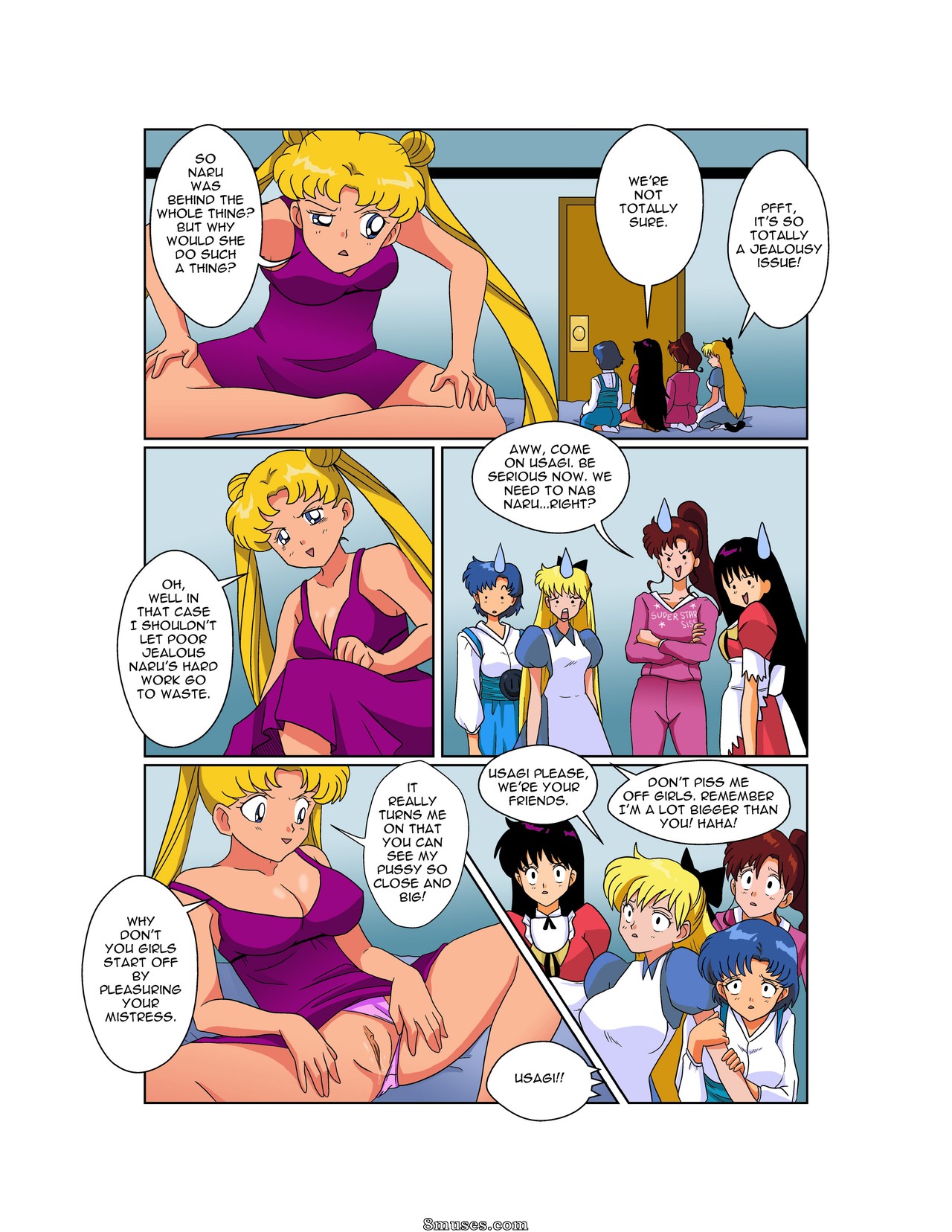 Jitensha Comics - Sailor Moon - O festim de solteira - Página 19