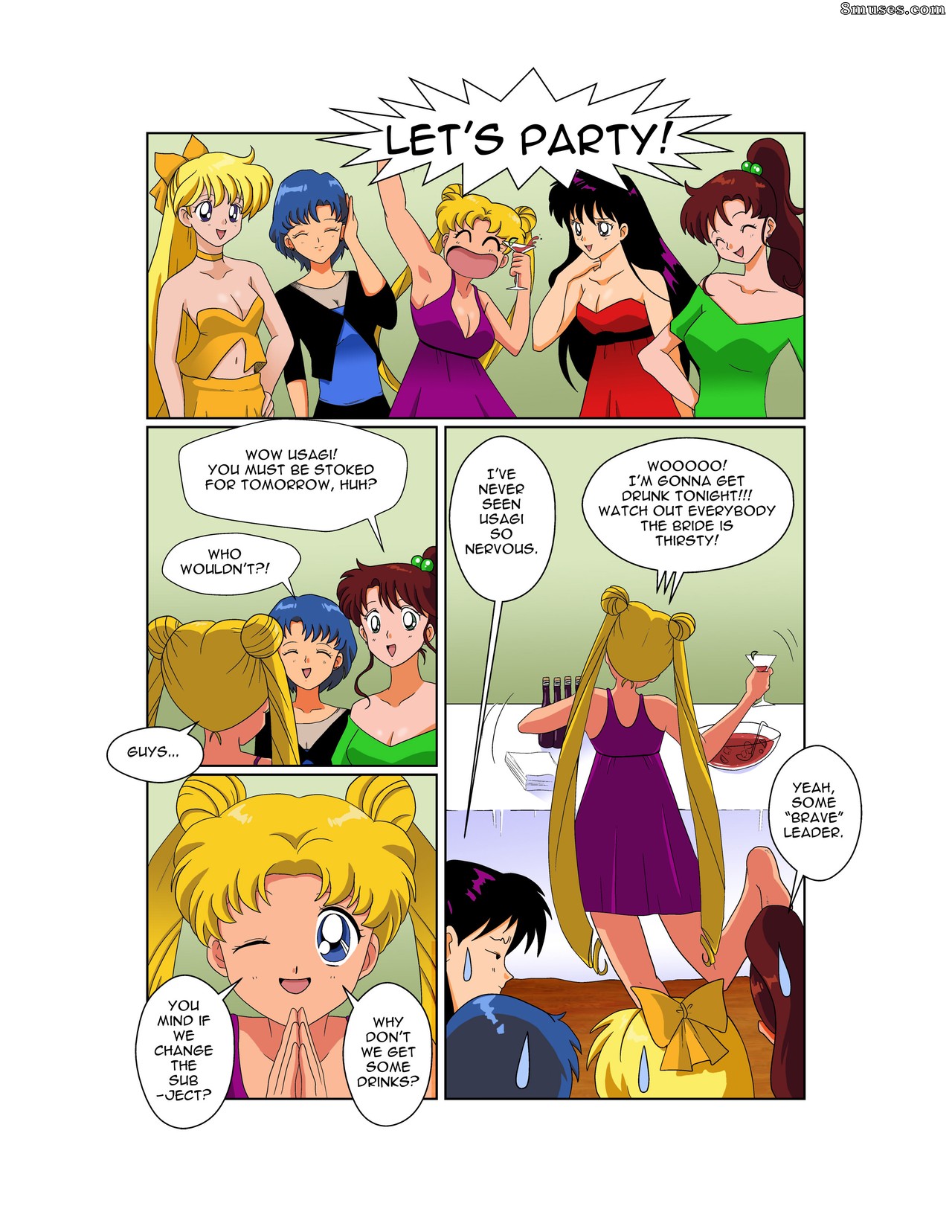 Jitensha Comics - Sailor Moon - La fiesta de solteros - Página 4