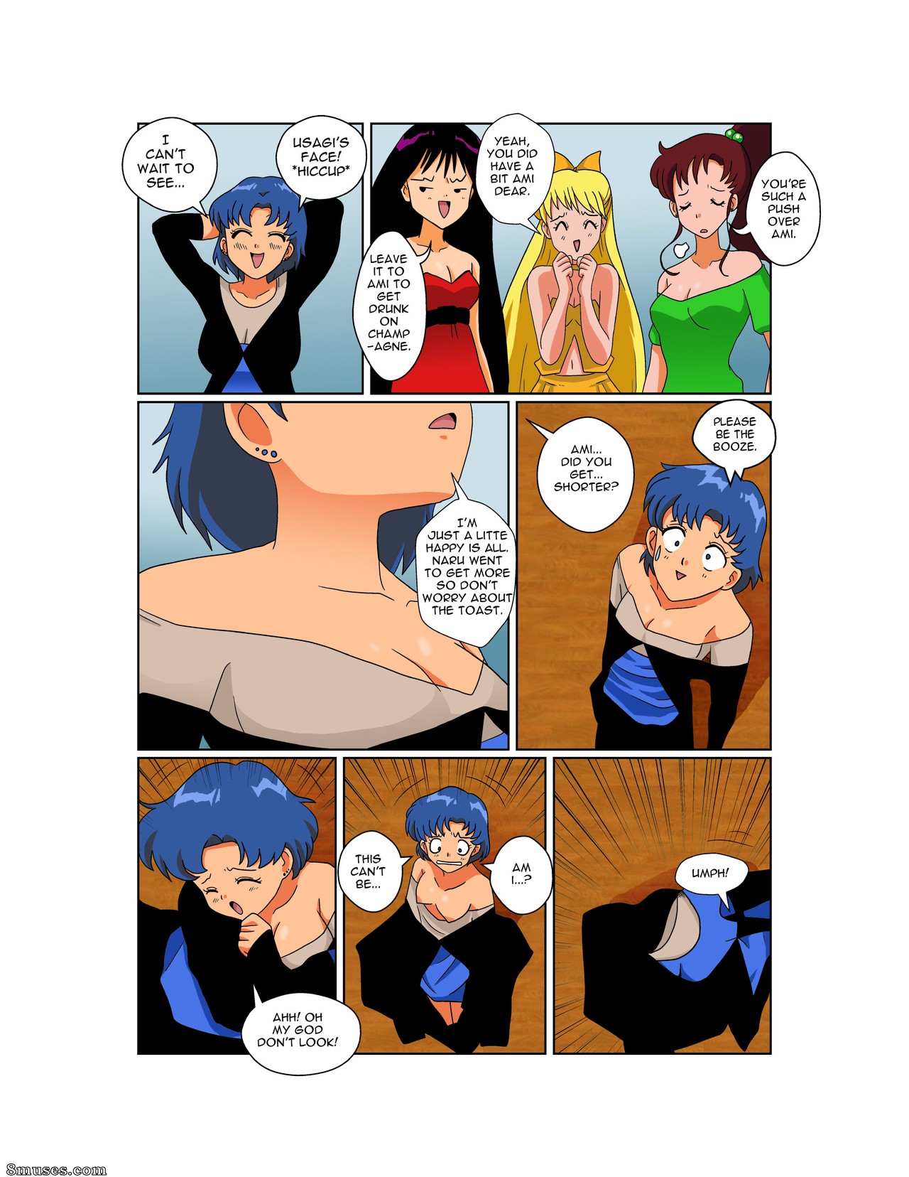 Jitensha Comics - Sailor Moon - The Bachelorette Party - Page 8