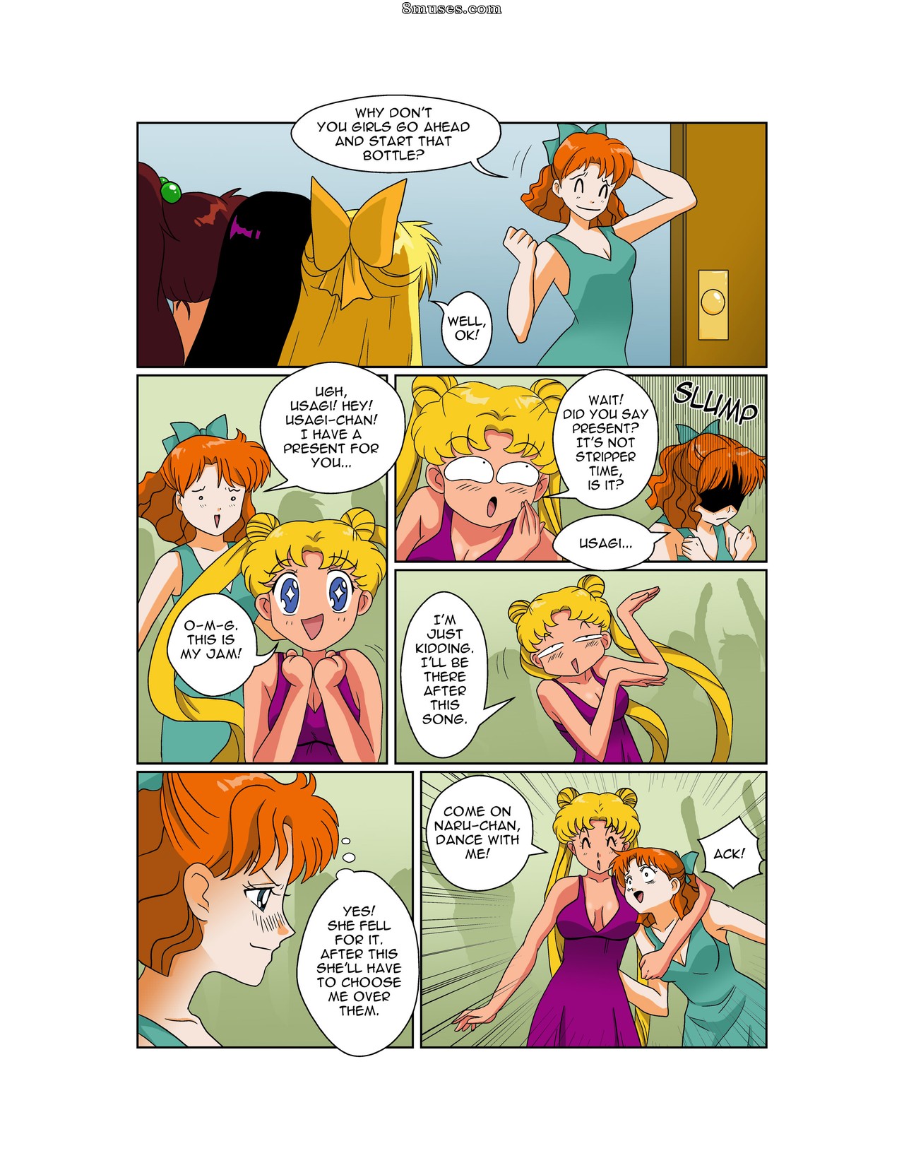 Jitensha Comics - Sailor Moon - O festim de solteira - Página 7