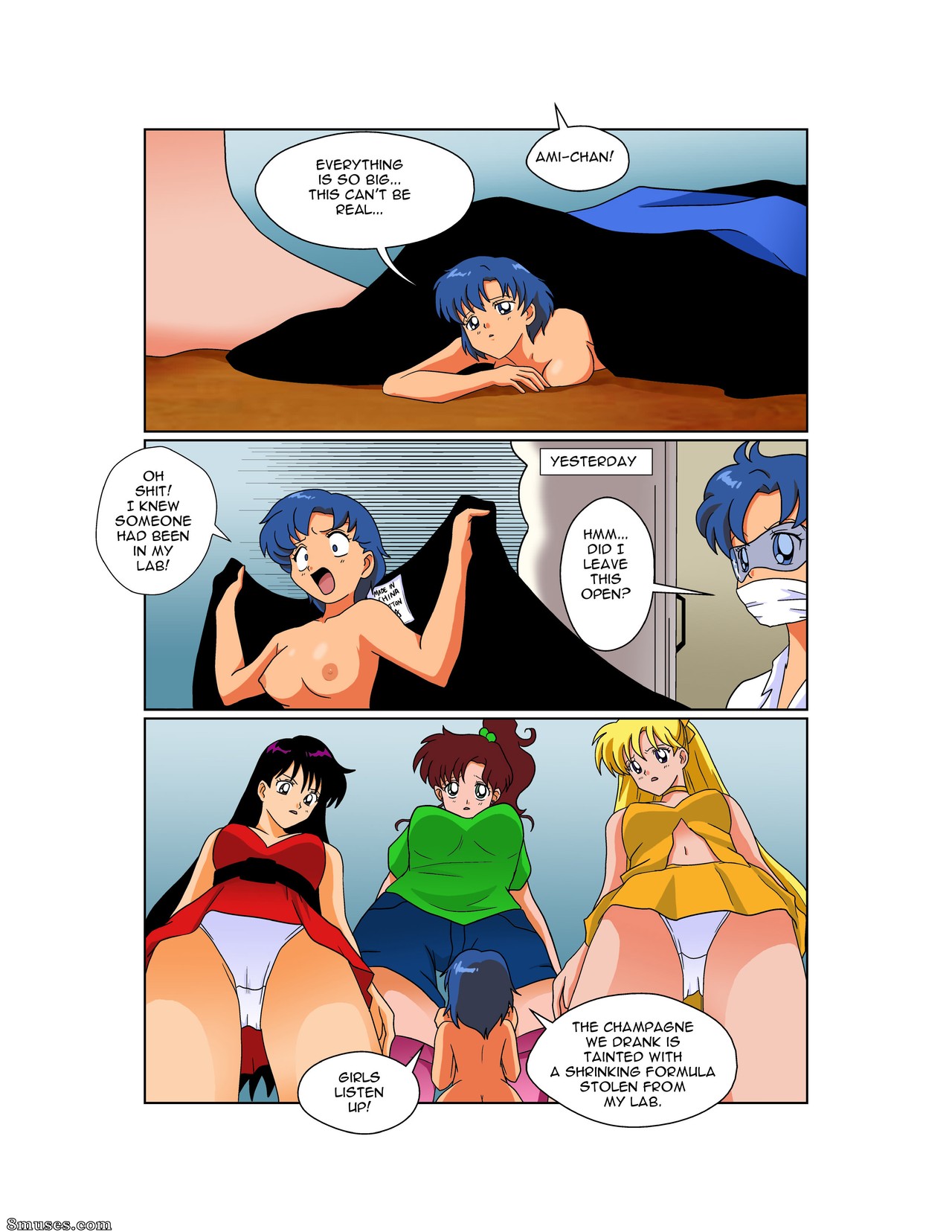 Jitensha Comics - Sailor Moon - La soirée des célibataires - Page 9