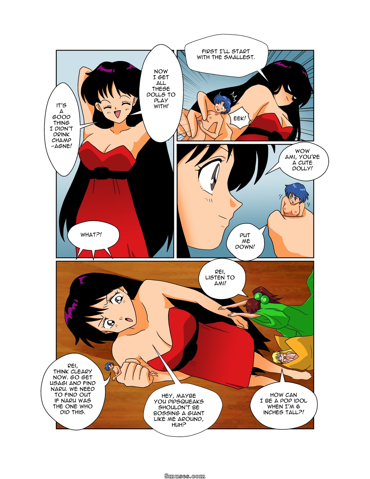 Jitensha Comics - Sailor Moon - O festim de solteira - Página 11