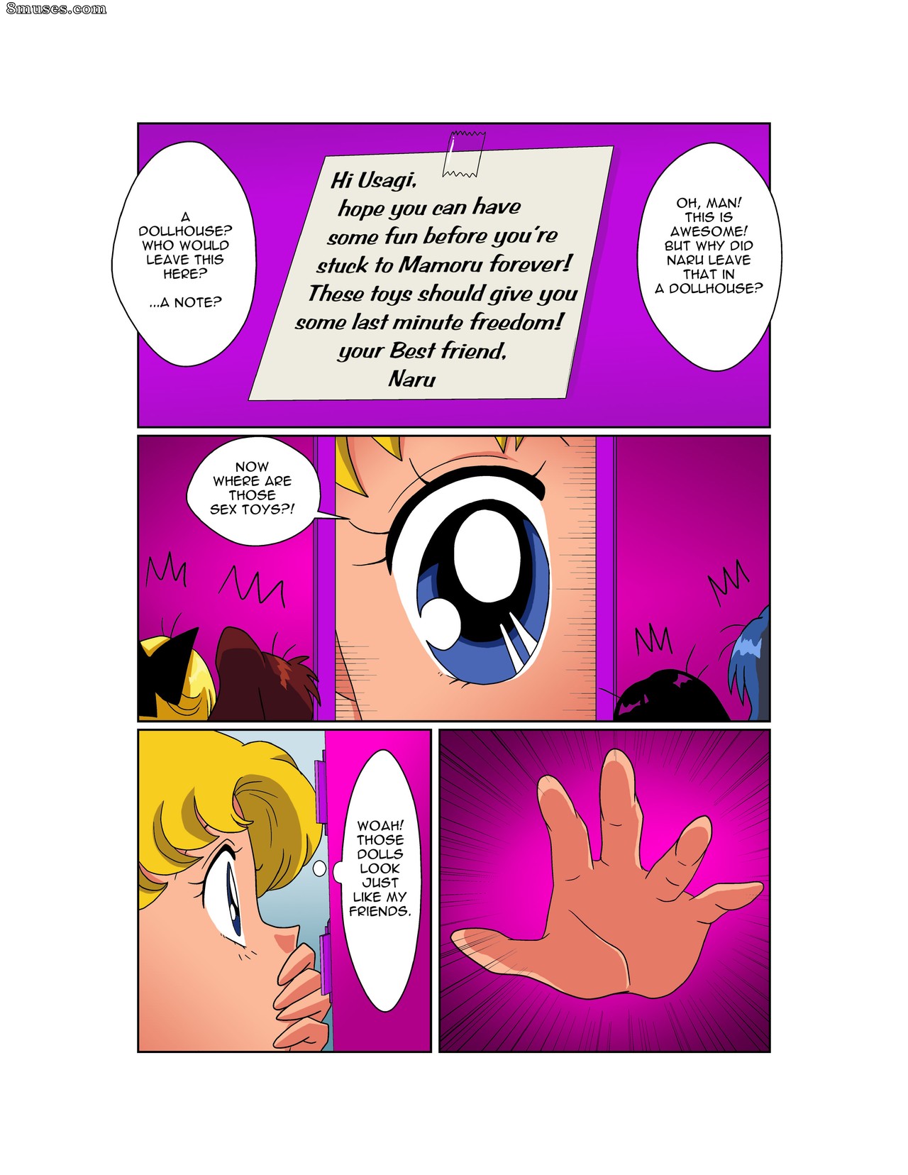 Jitensha Comics - Sailor Moon - The Bachelorette Party - Page 17