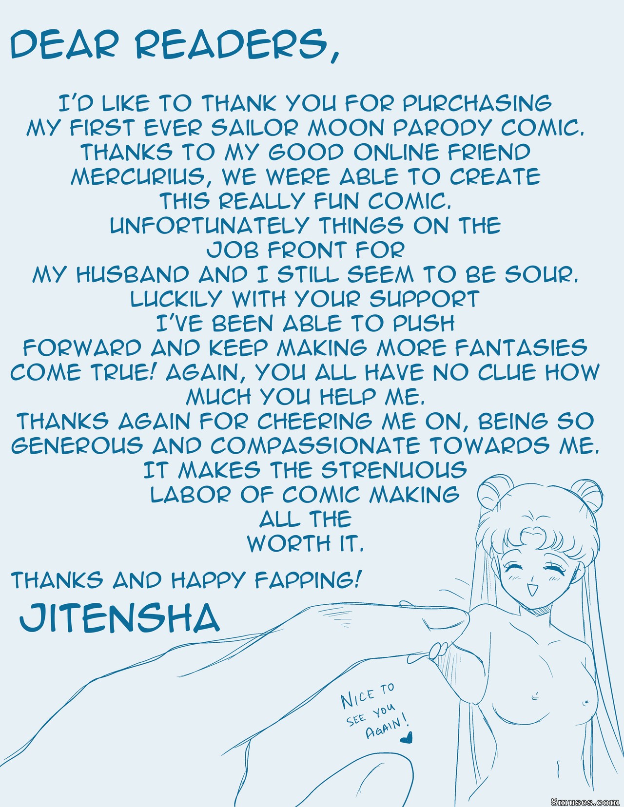 Jitensha Comics - Sailor Moon - The Bachelorette Party - Page 25
