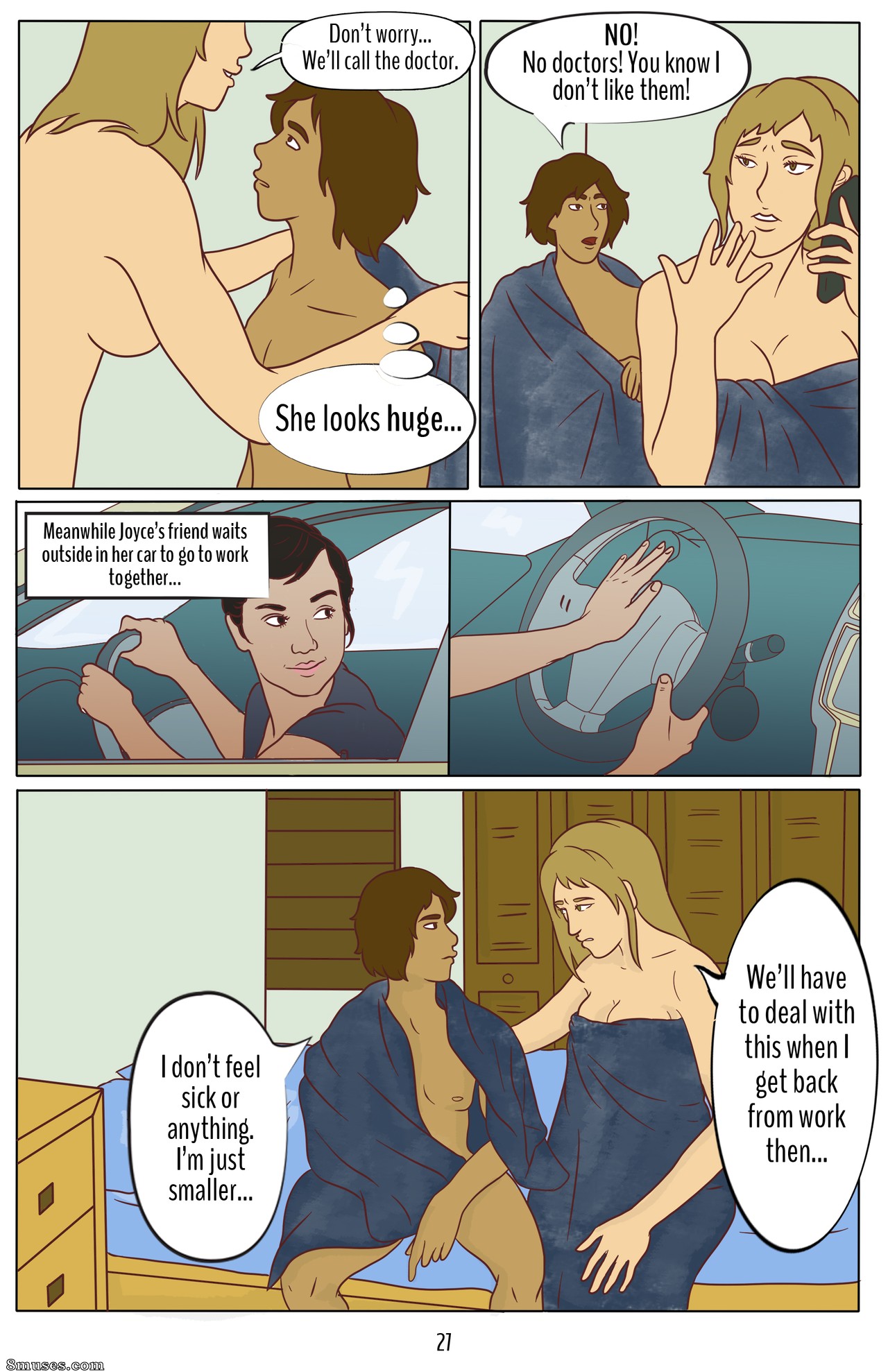 Joyce & John - The Amazing Shrinking Man - Issue 1 - Page 29