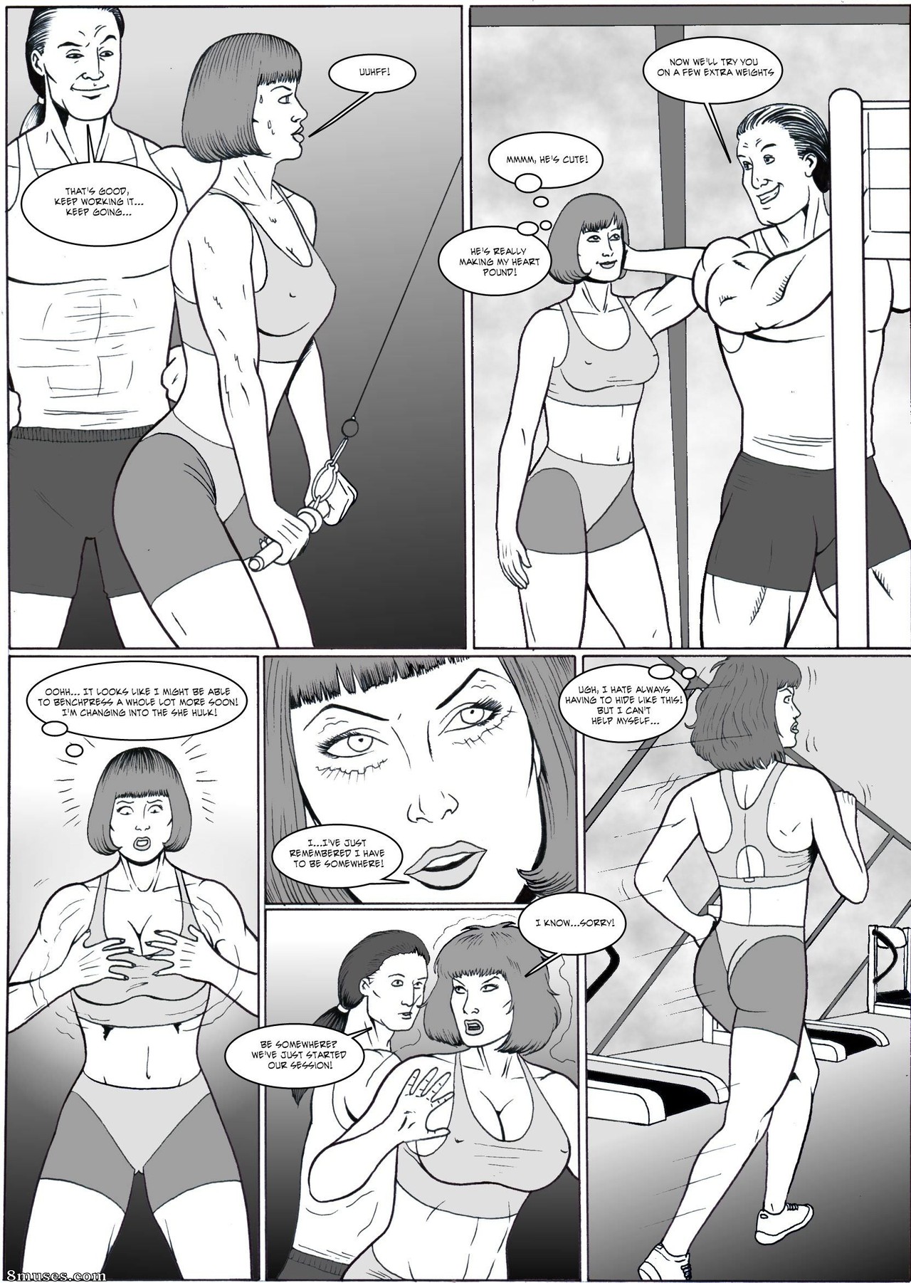 Manic Comics - She-Hulk sensual - Página 11