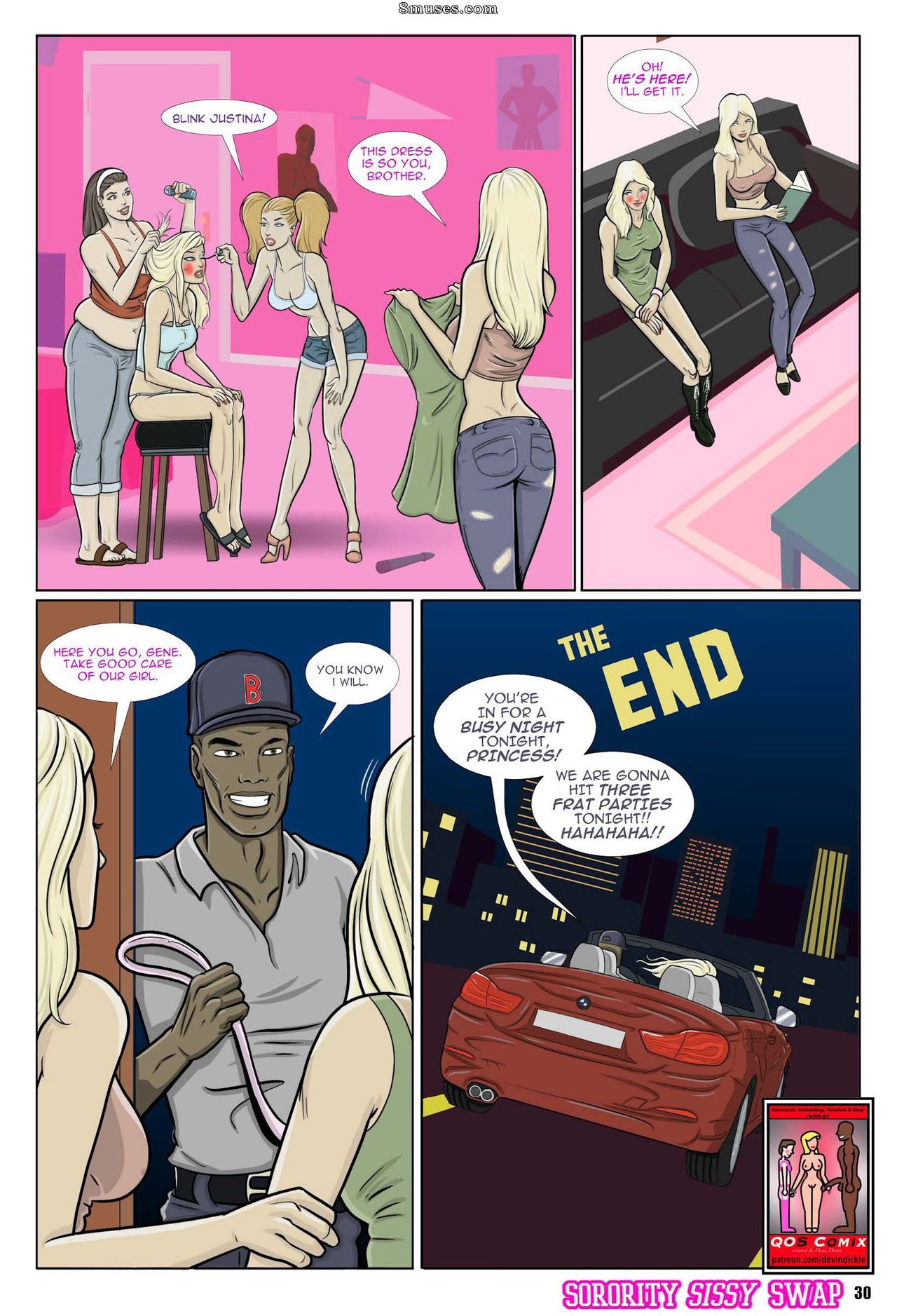 Devin Dickie Comics - Sorority Sissy Swap - Page 55